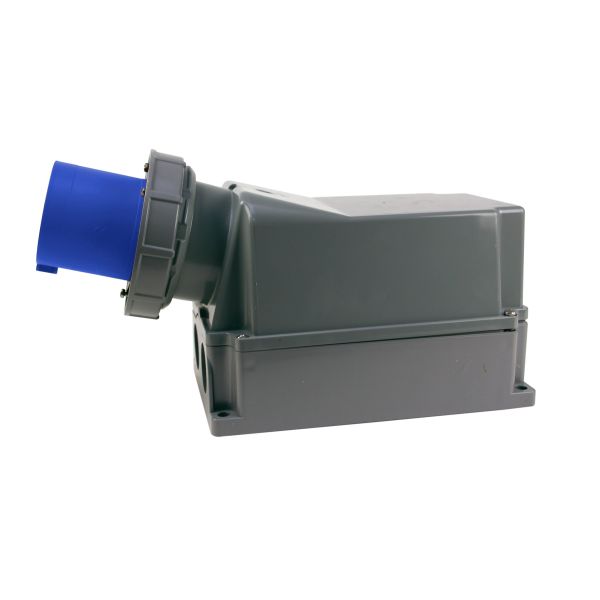 Vegginntak Garo IIV 4125-9 S + RI IP67, 5-polet, 125 A Blå, 9 h