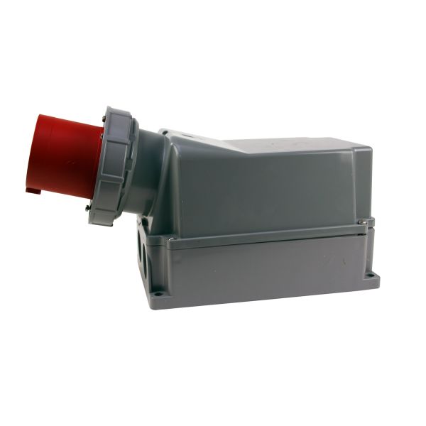 Vegginntak Garo IIV 4125-11 S + RI IP67, 5-polet, 125 A Rød, 11 h