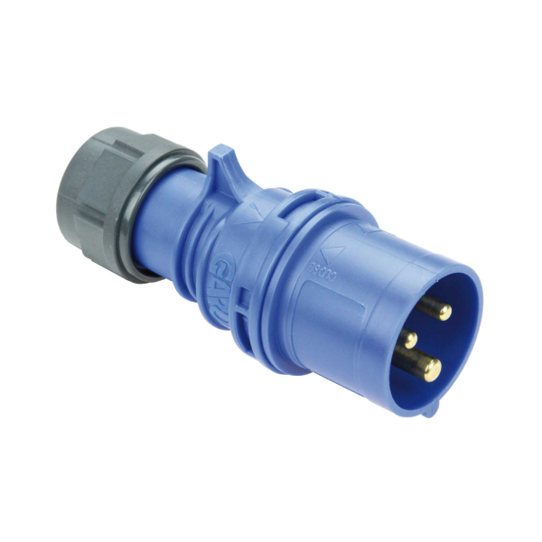 Stickpropp Garo Quick IP44 3-polig 16A 6h, blå