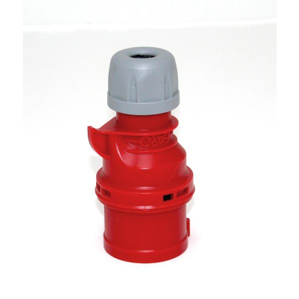 Støpsel Garo P 416-11 Q IP44, 5-polet 16 A, Quick Rød, 11 h
