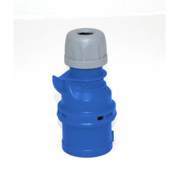 Støpsel Garo P 432-9 Q IP44, 5-polet 32 A, Quick Blå, 9 h