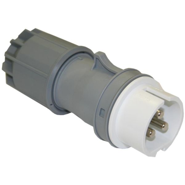 Stickpropp Garo PK 316-12 S 3-polig, för klenspänning Vit