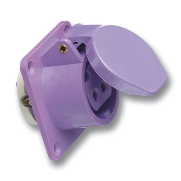 Uttag Garo UIK 216-10 S 2-polig, 16A, klenspänning Grå