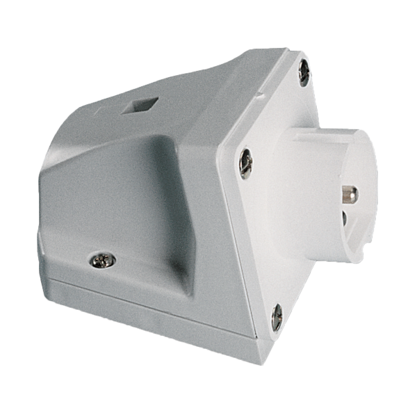 Vegginntak Garo IIBK 316-12 S 3-polet, 16 A, for svak spenning Hvit