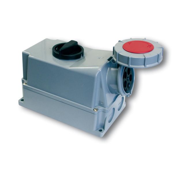 Uttag Garo UBV 263-6 63A, blockerat 3 poler