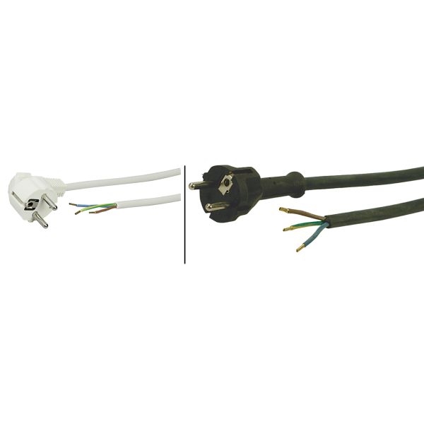 Ledningsstativ Z 2404589 lige, sort 2,5 meter