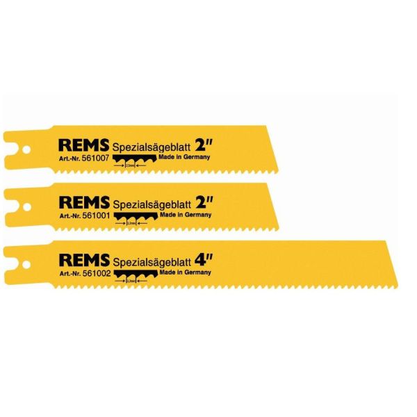 Bajonetsavklinger REMS 561001 R05 Dobbelt tunge, pakke med 5 