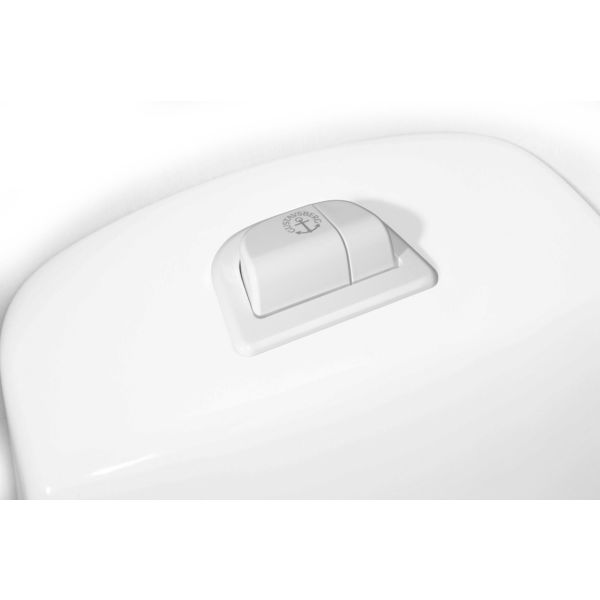 Skylleknap Gustavsberg Nautic Duo 5522 dobbelt flush, til WC-Nautic Hvid