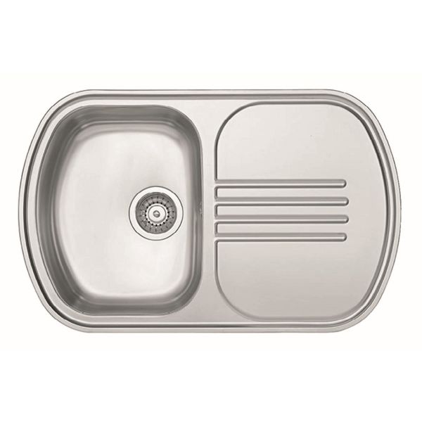 Bordplade Contura Concert 3P-770 med kurvventil, 770 × 490 mm 