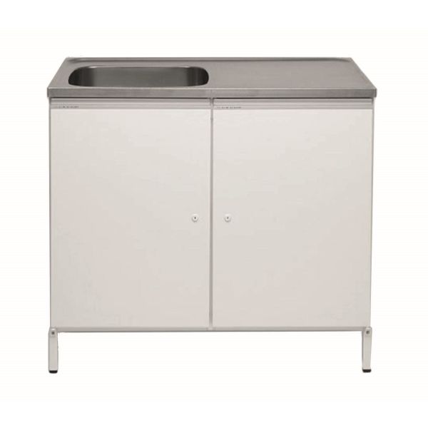 Vaskebord Contura CABL 10 hvid, med 2 skabe Venstre