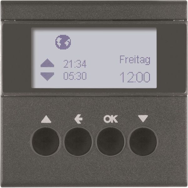 Verhoajastin Hager 85741185 upotettava, S.1 Antrasiitti