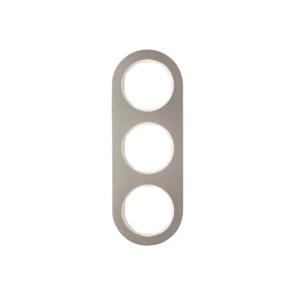 Ramme Hager 10132014 til serie R.Classic Hvit, 3 rom