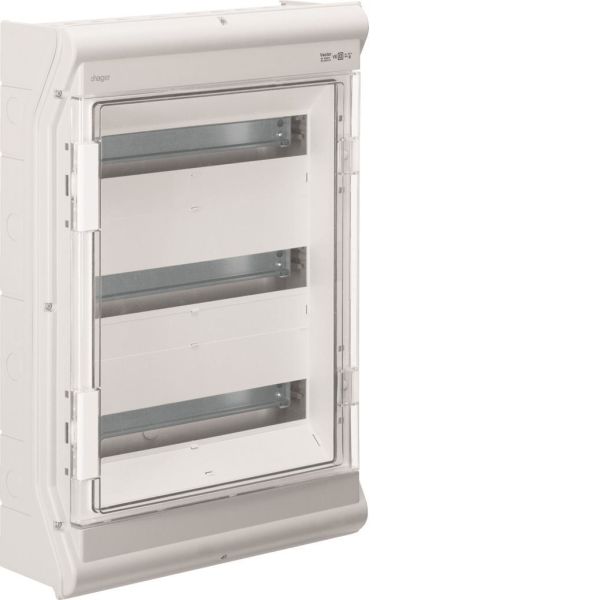 Kotelointi Hager VE318PN ulkotiloihin, IP65 3 x 18 moduulia
