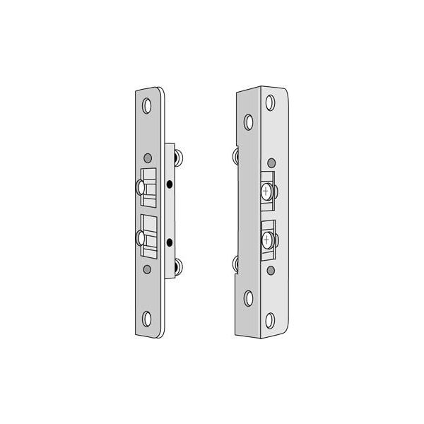 Sikkerhedsslutblik ASSA 353355-57 plante 