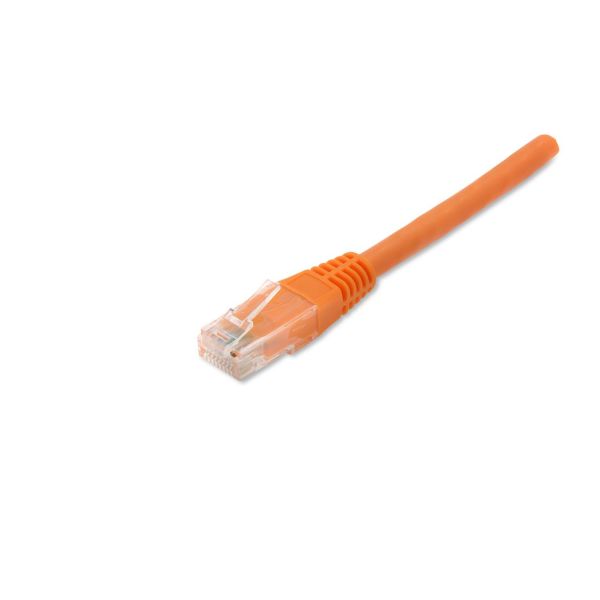 Patch ledning Eurolan 21D-U6-7EOR 2 x RJ45 UTP, orange 7,5 m Orange