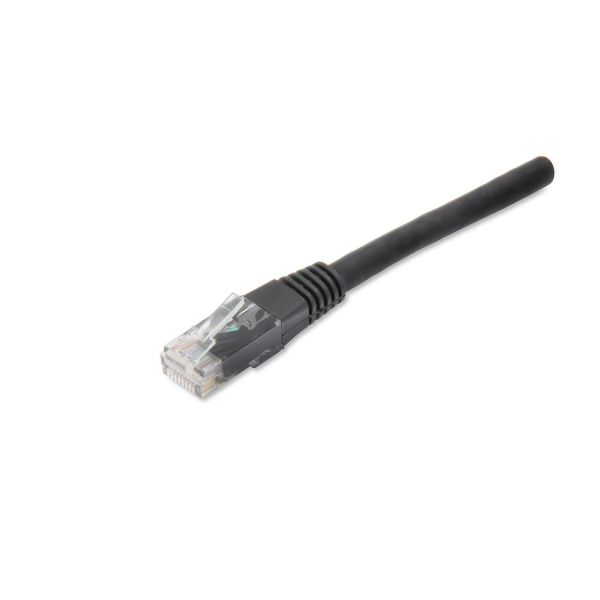 Patch ledning Eurolan 21D-S6-05BL 2 x RJ45 SSTP, sort 5 m