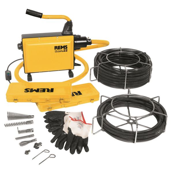 Afløbsrenser REMS Cobra 22 Set 16 + 22 sæt 16 og 22, 750 W 