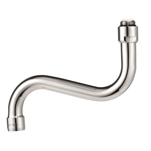 Udløbstud Gustavsberg GB41630194 til badekar vandhane, drejelig 250 mm
