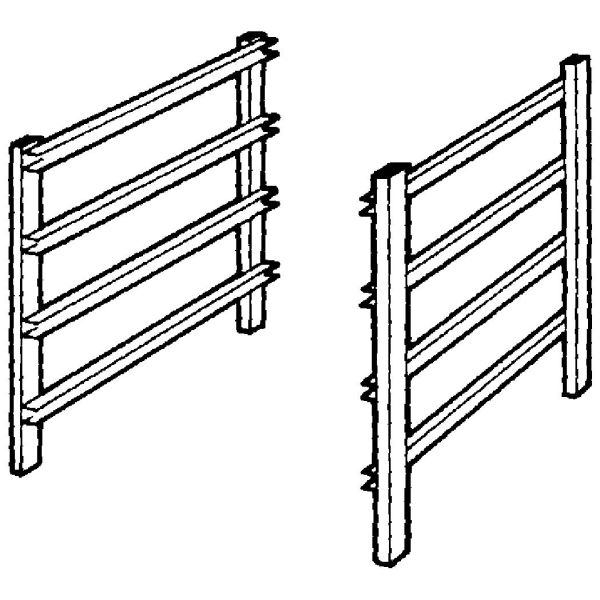 Gavlsiden Elfa 201013 hvid 20x535x1040 mm