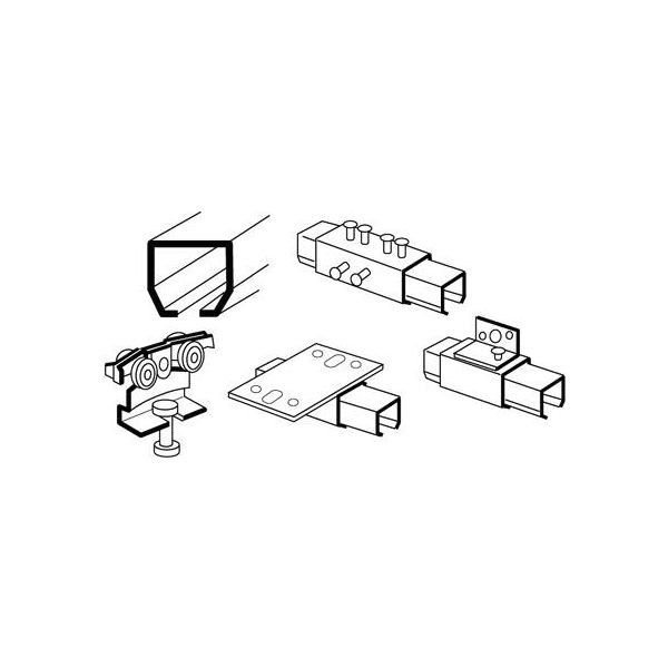 Hängrulle Z Dejo 9212 maxvikt 80 kg 