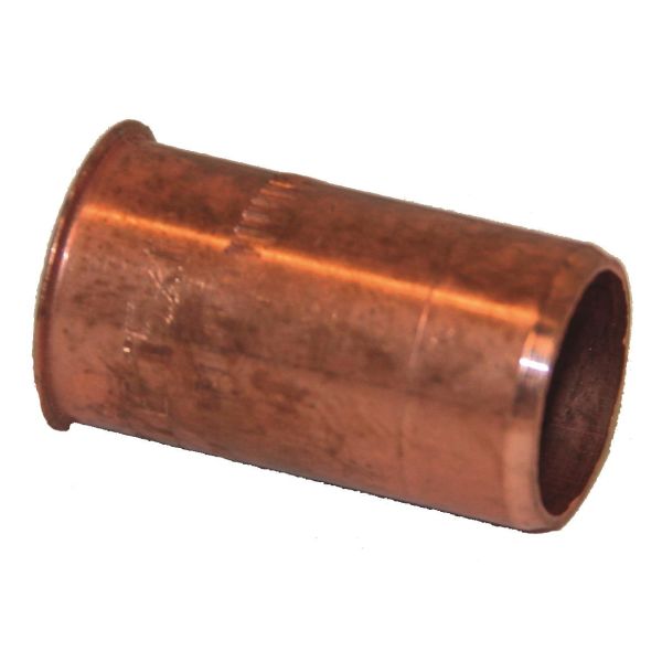 Støttebøsning Ezze 1866123 maksimal temperatur +95°C, med riller 22 x 1 mm
