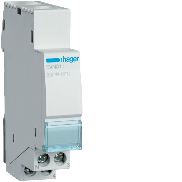 Dimmer Hager EVN011 230 V, 50–60 Hz, IP20 300 W, 17.5 mm