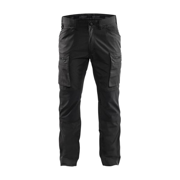 Håndværkerbukser Blåkläder 145918459900C60 med stretch, sort Stl C60