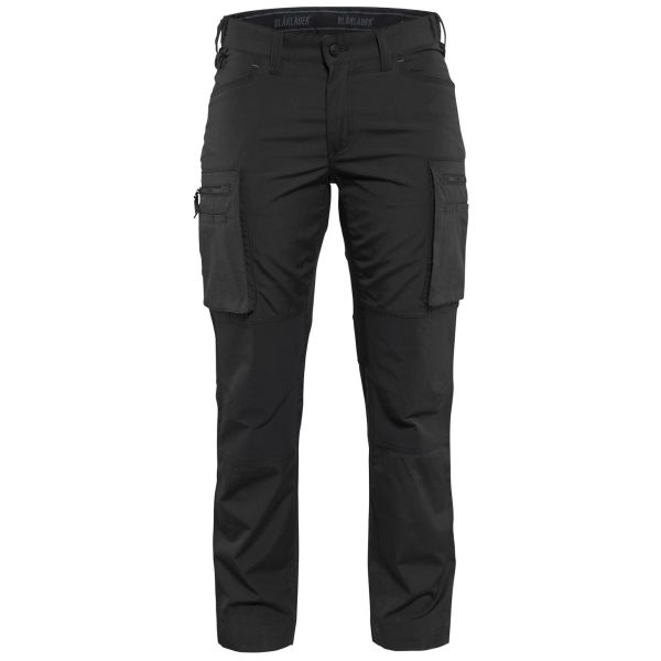 Håndværkerbukser Blåkläder 715918459900C40 med stretch, kvinder, sort Stl C40