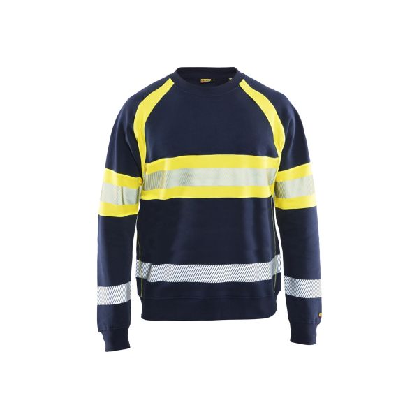 Hi-vis trøje Blåkläder 335911588933XXL Navy/høj synlighed gul Marineblå/Hi-Vissgul Str. XXL