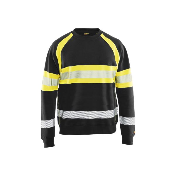 Varselgenser Blåkläder 3359115899334XL svart/varselgul Svart/Varselgul Str. 4XL
