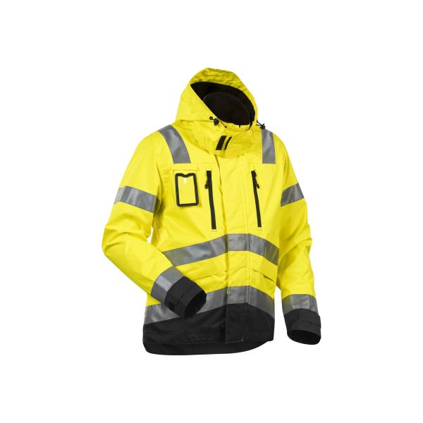 Shelljakke Blåkläder 483719773389XL Høj synlighed gul/marineblå Hi-Vis gul/marineblå XL