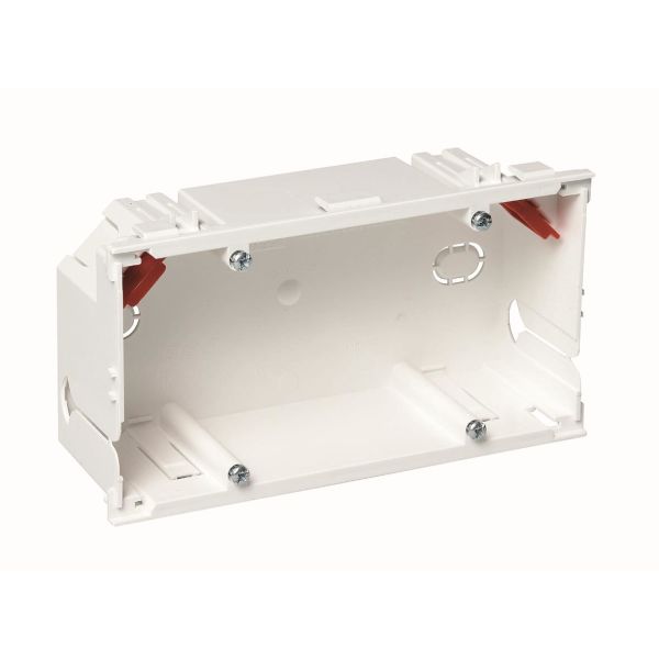Apparatdosa Schneider Electric 5586155 60 mm, vit Dubbel