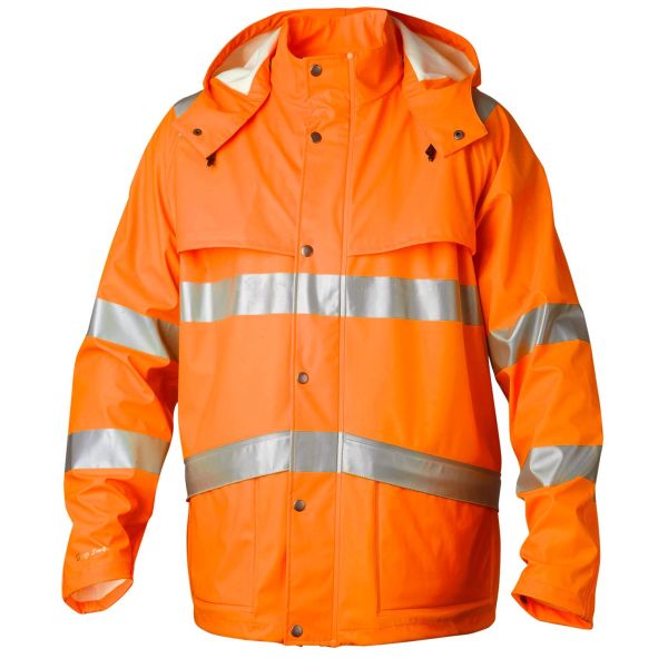 Regnfrakke Top Swede 9394 84 cm, bemærk, orange orange Str. XL