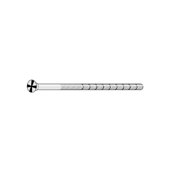 Envejs skrue ASSA 468781100011 blank krom 95 mm