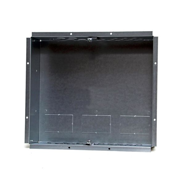 Bunnkasse Garo NIL 14-1 innfelt montering, metall, 14 moduler 1 x 14 moduler