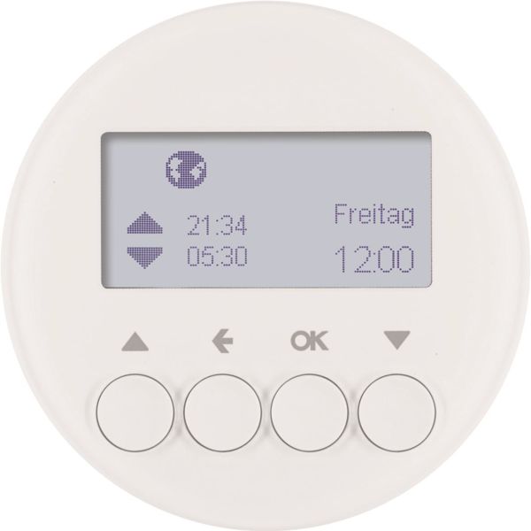 Jalusitimer Hager 85741139 timer av Jalusityp Vit