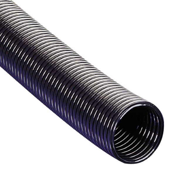 Beskyttelsesslange Rutab 1410402 LLPA, svart 50 m, nominell Ø 12 mm