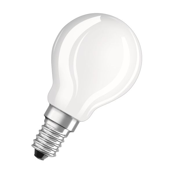 LED-lampa Osram Classic P Retrofit E14-sockel, matt 4 W, 470 lm