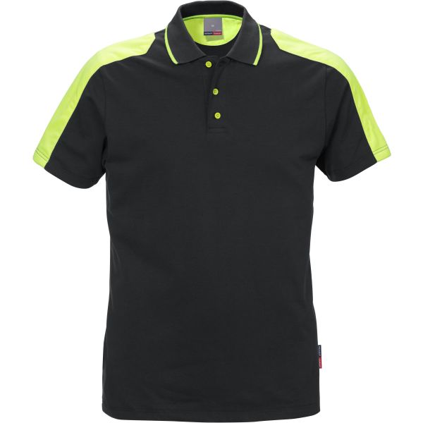 Poloshirt Fristads 7448 RTP sort Sort 2XL