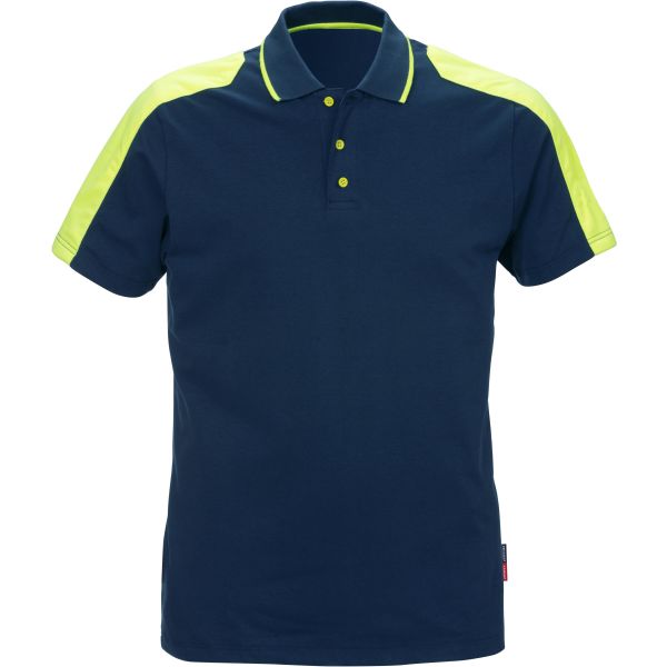 Poloshirt Fristads 7448 RTP søværn Marine blå 2XL