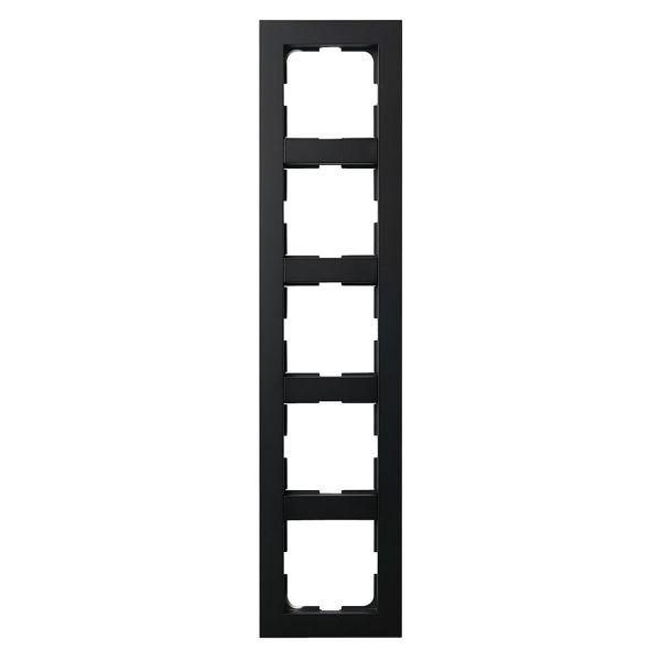 Kombinasjonsramme Elko Plus svart 5 rom