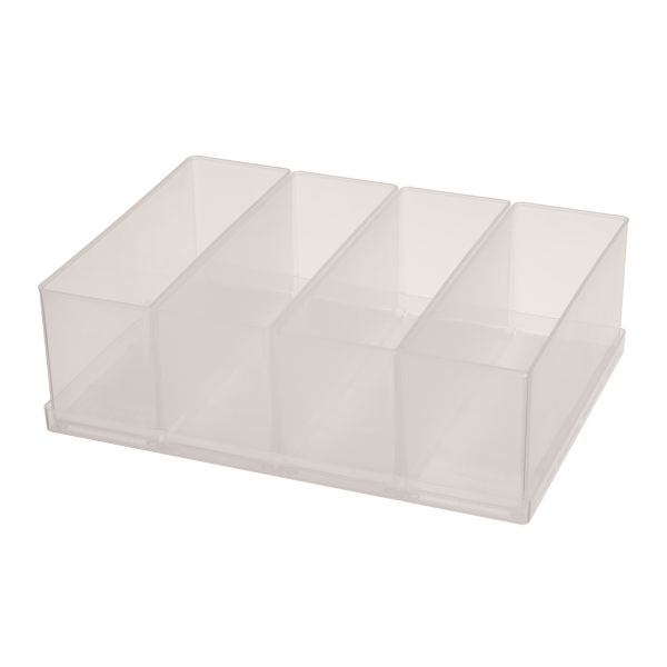 Insats Raaco 136518 69x220x160 mm 4 fack (på bredd)