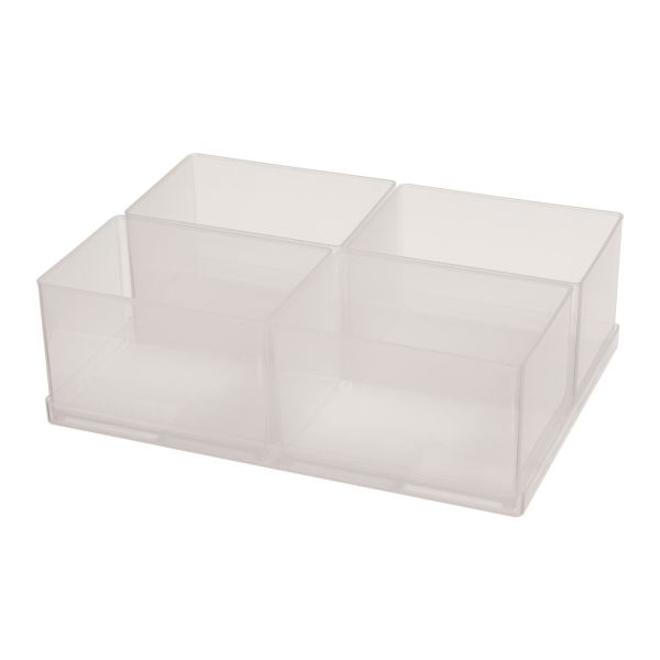 Lokerikko Raaco 136532 69x220x160 mm 4-lokeroinen