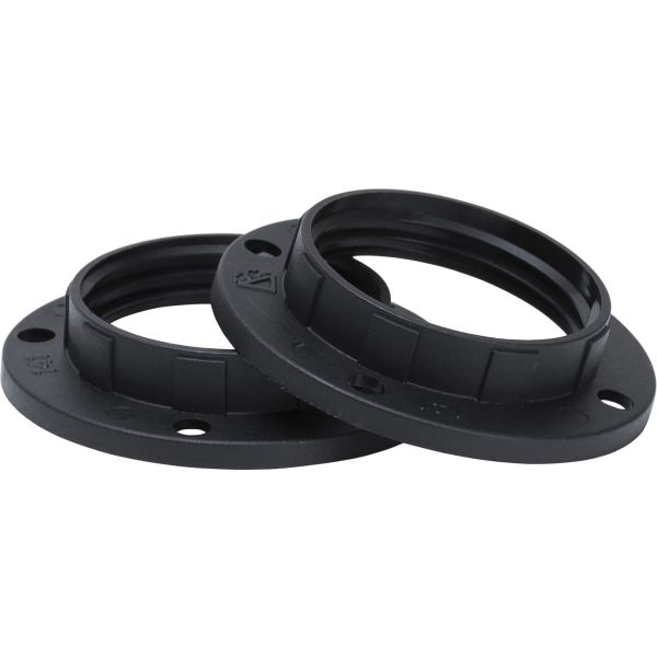 Skærmring Gelia 107903269 til E14-base, sort 