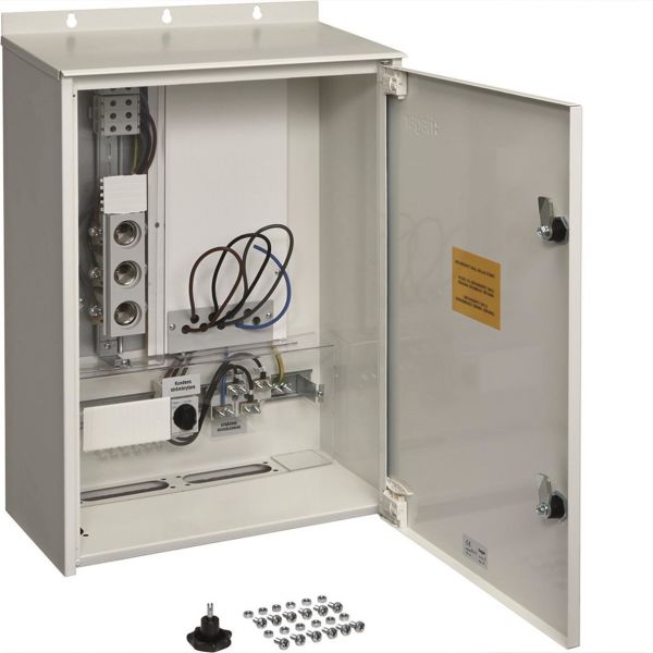 Pylväskaappi Hager FQS163 IP23 63 A