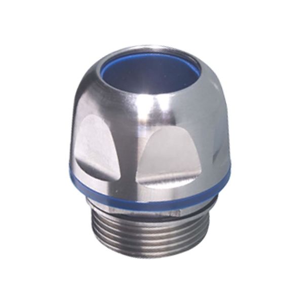 Ruuvattava liitin Rutab 1471937 suora, tiivisterenkaalla M20 x 9-12 mm