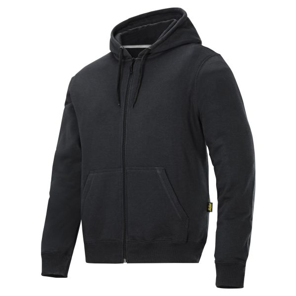 Hættetrøje Snickers Workwear 2801  Sort Str. M