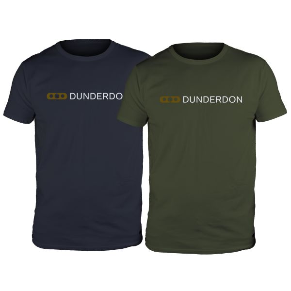 T-shirt Dunderdon T4 marinblå/grön L