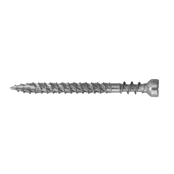 List- og sokkelskrue FIXX 720988 3,5 mm, hvit, TX10 57 mm, 1200-pakning