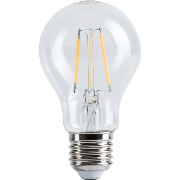 LED-lampe Gelia Normal Retro 4 W, klar 1-pakk